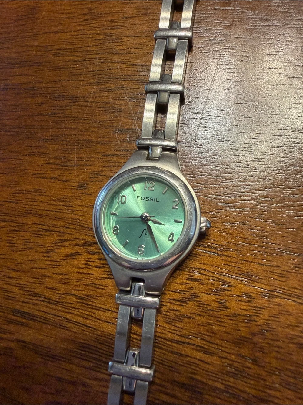 Fossil Women's Silver Bracelet Watches with Multi-Color Dials